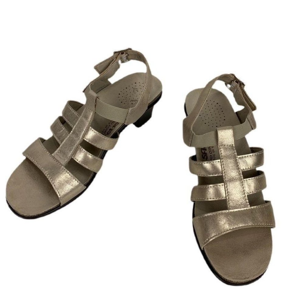SAS Strappy Caged Allegro Heeled Sandals‎ Slingback